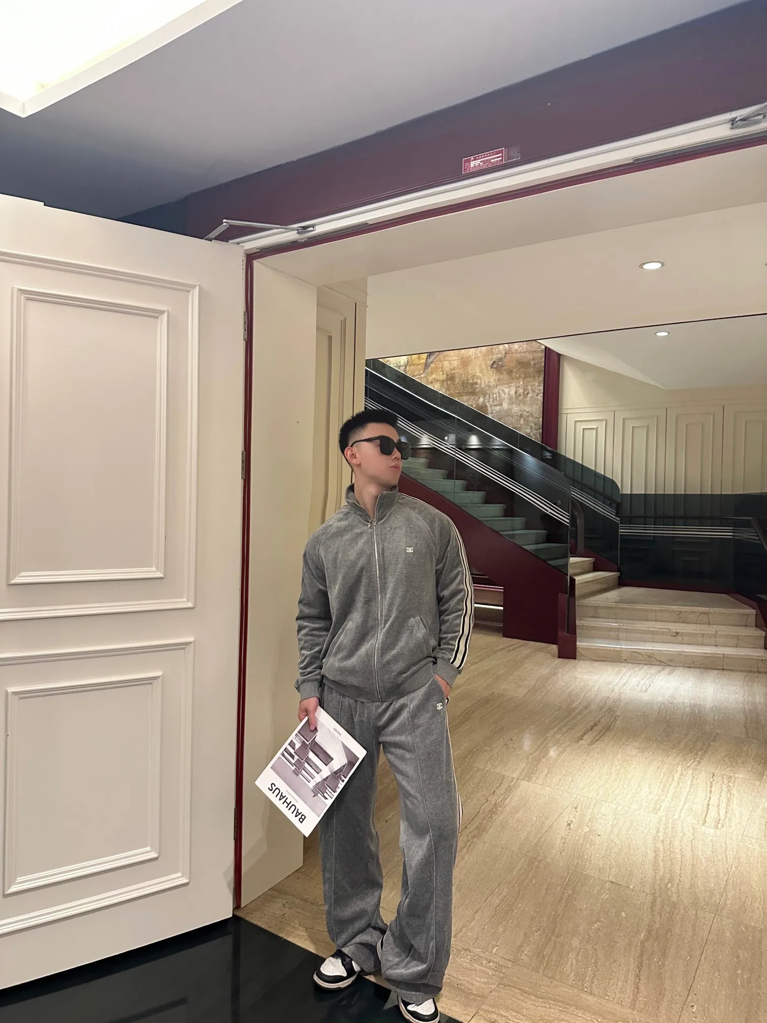 "Upper body picture of model in suit"